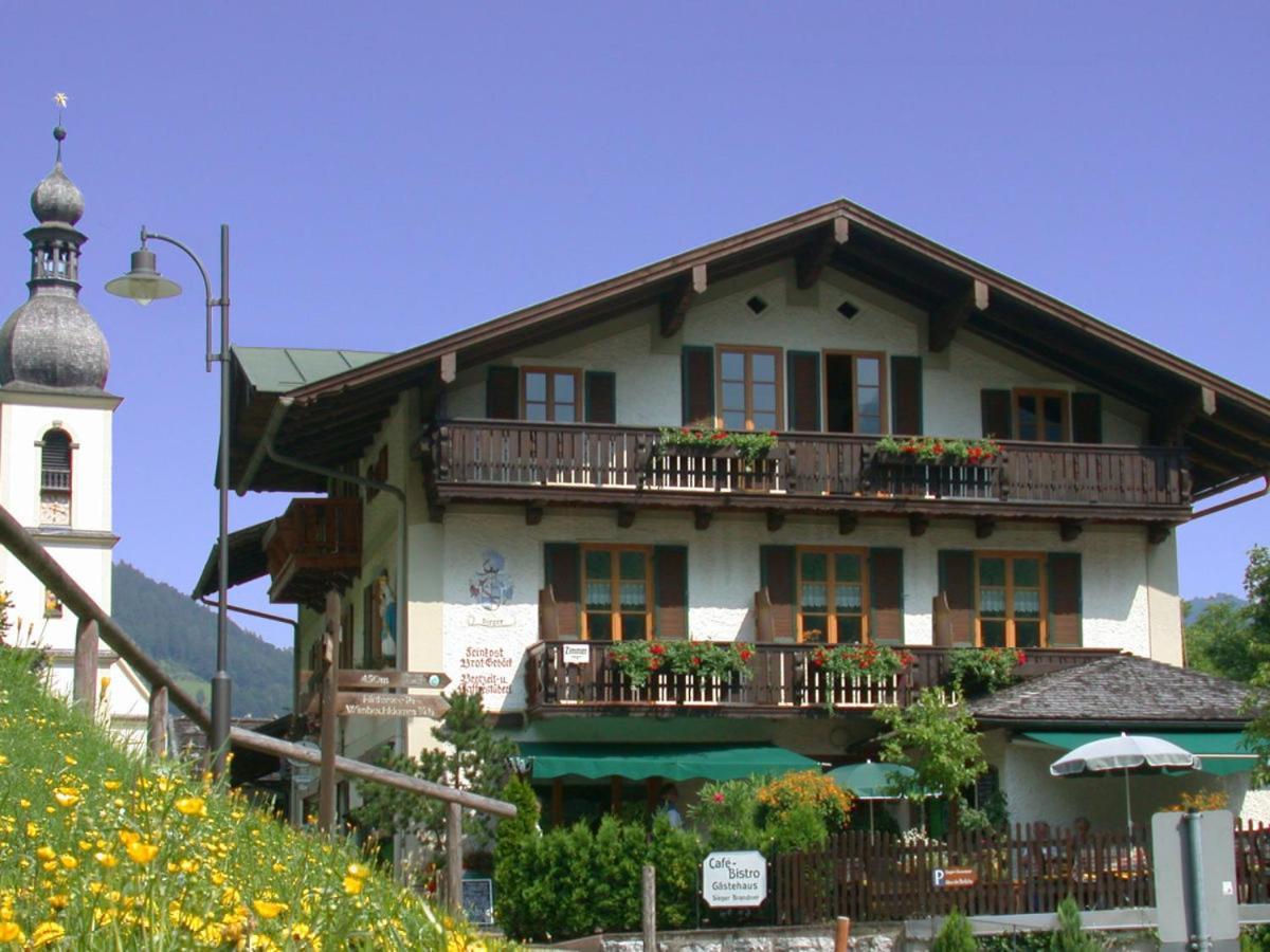 Ferienwohnung Im Gaestehaus Sieger-Brandner Ramsau bei Berchtesgaden Exterior photo